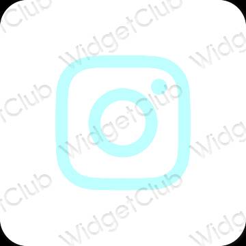 Estetické ikony aplikací Instagram
