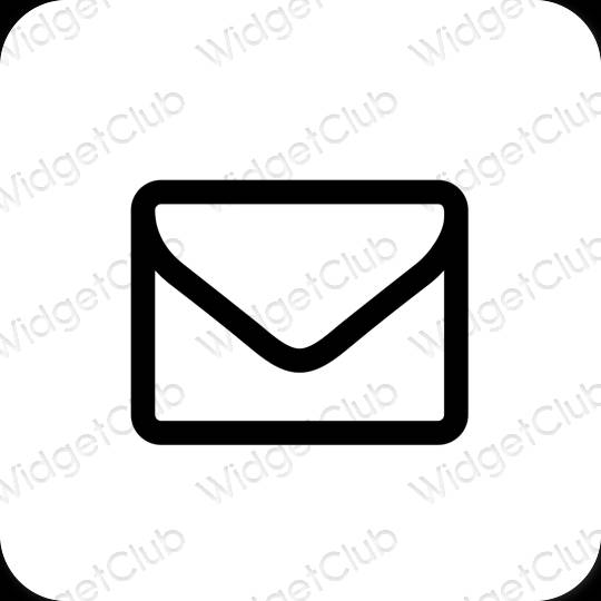 Icônes d'application Mail esthétiques