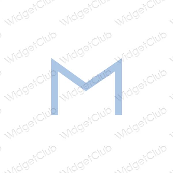 جمالية Mail أيقونات التطبيقات