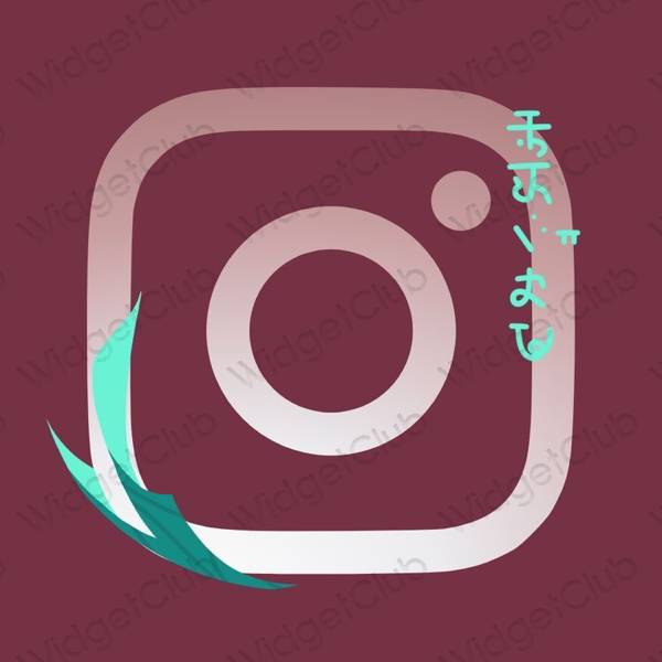 រូបតំណាងកម្មវិធី Instagram សោភ័ណភាព