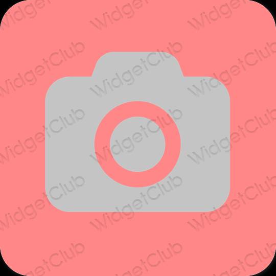 Esthetische Camera app-pictogrammen