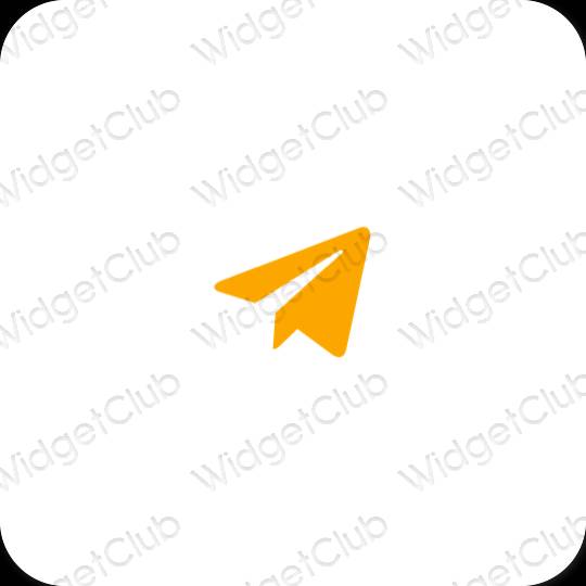 جمالية Telegram أيقونات التطبيقات