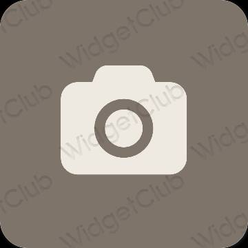 Esthetische Camera app-pictogrammen