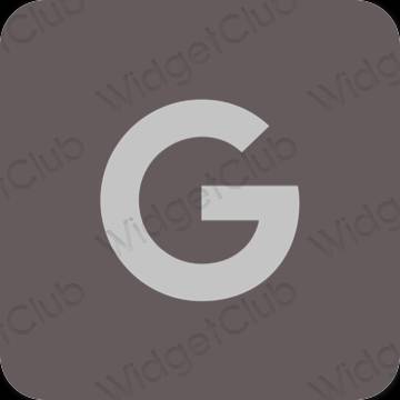 Esthetische Google app-pictogrammen