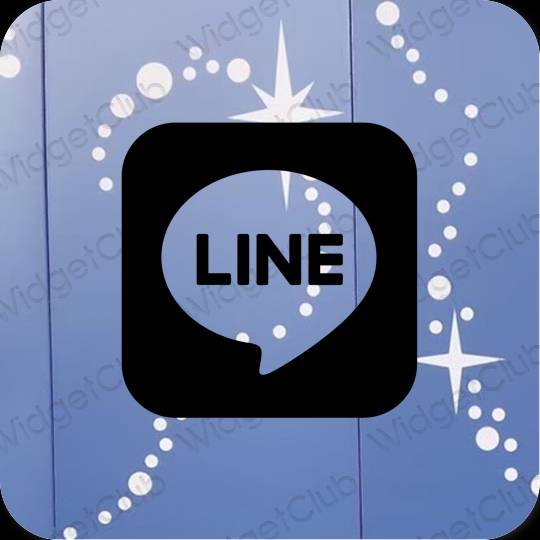 Estetske LINE ikone aplikacij