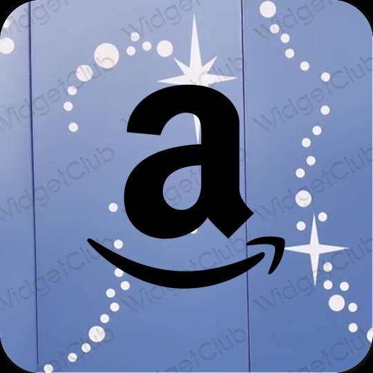 Esthetische Amazon app-pictogrammen