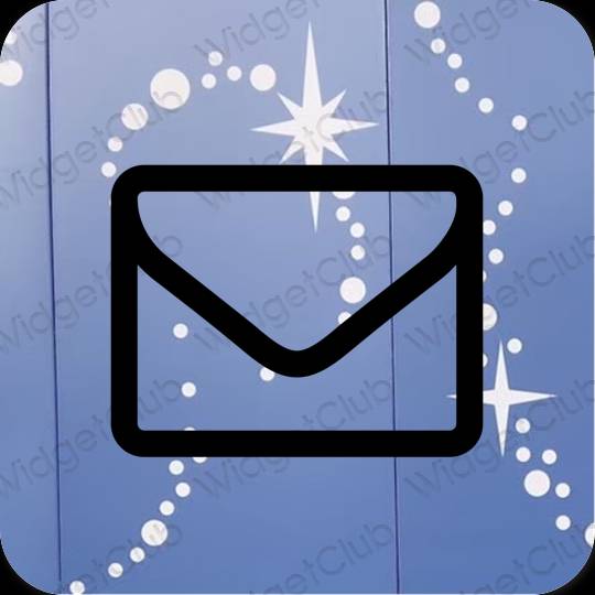 Estética Mail iconos de aplicaciones