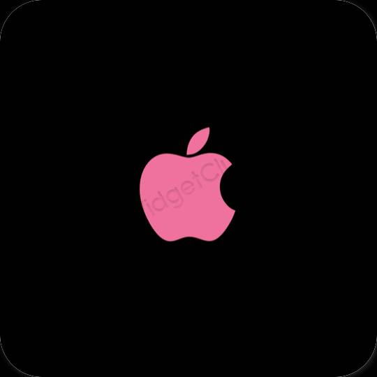 Esthetische Apple Store app-pictogrammen