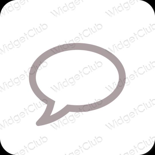 جمالية Messages أيقونات التطبيقات