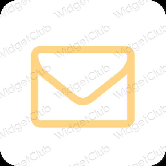 Ästhetische Mail App-Symbole