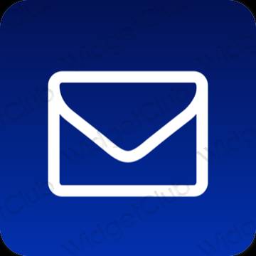 Icônes d'application Mail esthétiques