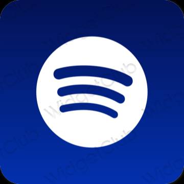 Естетске Spotify иконе апликација