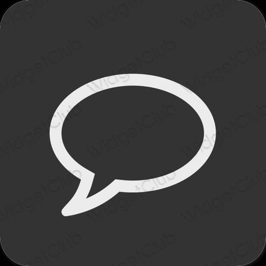 Æstetiske Messages app-ikoner