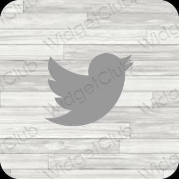 نمادهای برنامه زیباشناسی Twitter