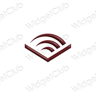 Естетични Audible икони на приложения