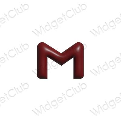 Aesthetic Gmail app icons