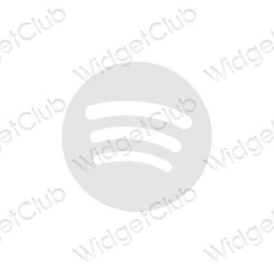 Icônes d'application Spotify esthétiques