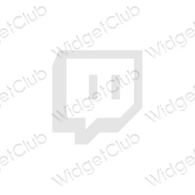 Biểu tượng ứng dụng Twitch thẩm mỹ