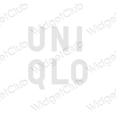Estetické ikony aplikací UNIQLO