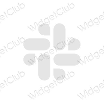 Esteettiset Slack sovelluskuvakkeet
