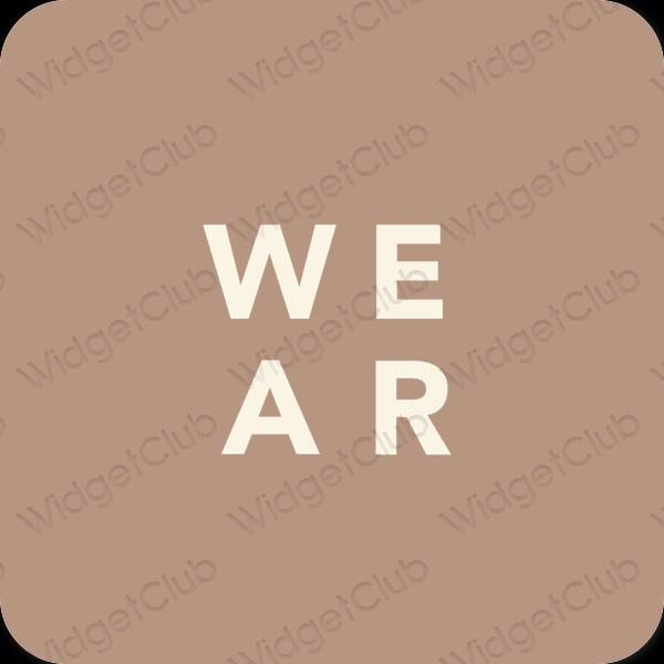 Aesthetic WEAR app icons