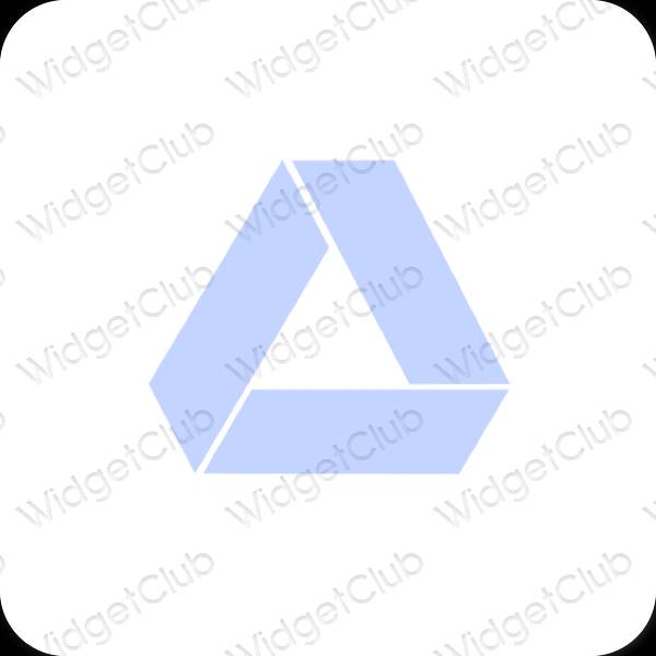 Aesthetic Google Drive app icons