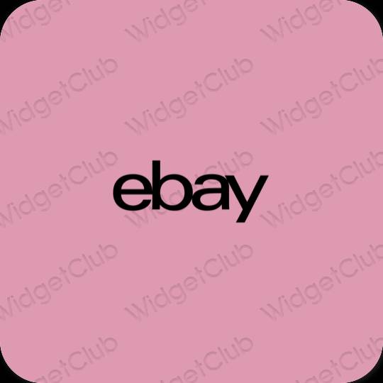 រូបតំណាងកម្មវិធី eBay សោភ័ណភាព