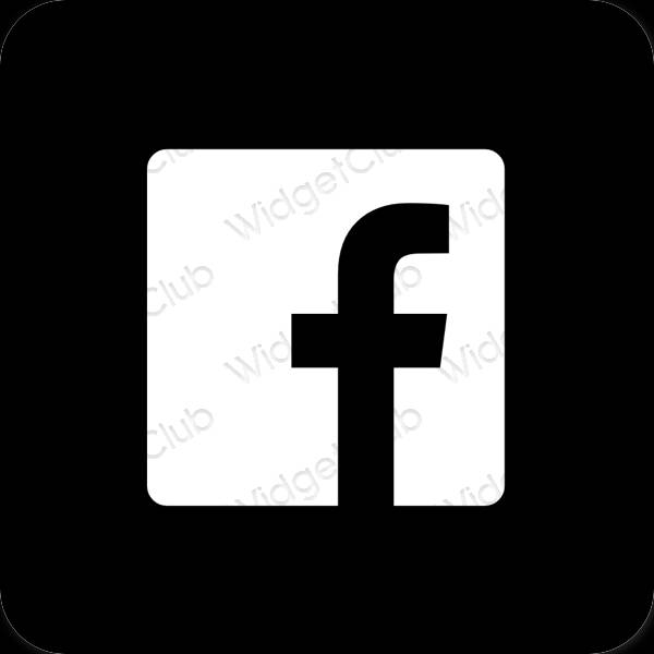 جمالية Facebook أيقونات التطبيقات
