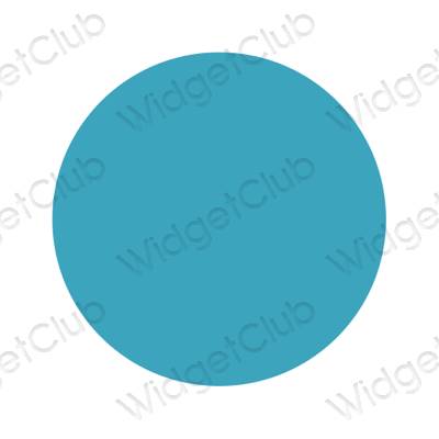 审美的 蓝色的 Audible 应用程序图标