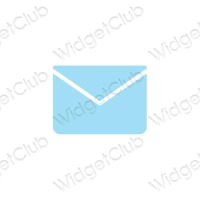 Esteettiset Mail sovelluskuvakkeet