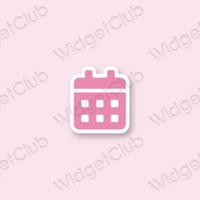 Aesthetic Calendar app icons