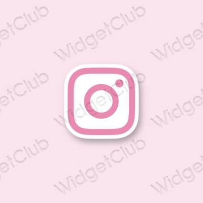 Icone delle app Instagram estetiche