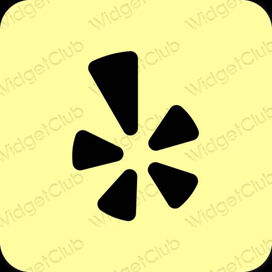 Estetske Yelp ikone aplikacija