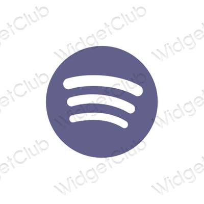 Estetik Spotify proqram nişanları