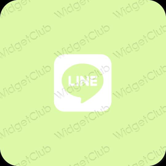 Естетичні LINE значки програм