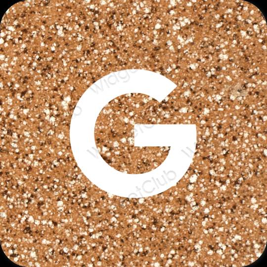 Estetik Google uygulama simgeleri
