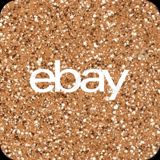 Esthetische eBay app-pictogrammen