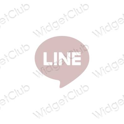 ไอคอนแอพ Aesthetic LINE