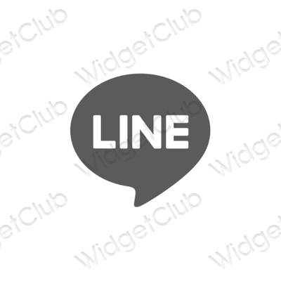 Ästhetische LINE App-Symbole