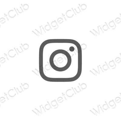 Æstetiske Instagram app-ikoner