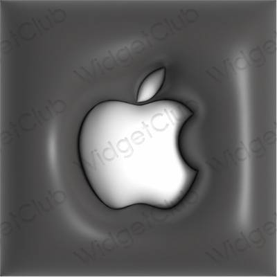 אייקוני אפליקציה Apple Store אסתטיים