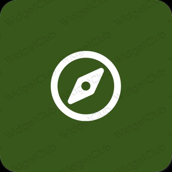 Естетични Safari икони на приложения