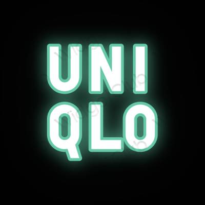 Estetické ikony aplikací UNIQLO