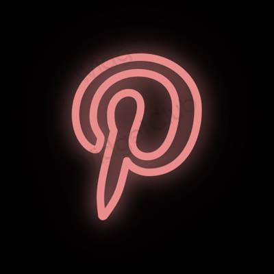 Icônes d'application Pinterest esthétiques