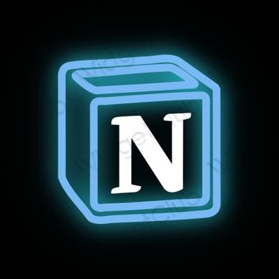 审美的 紫色的 Notes 应用程序图标