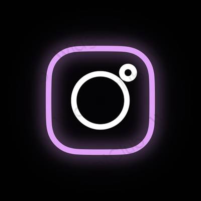 Estetické ikony aplikací Instagram