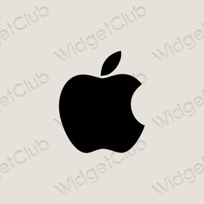 Ästhetische Apple Store App-Symbole