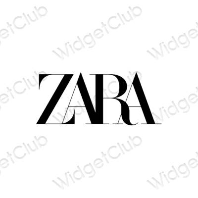 Aesthetic ZARA app icons