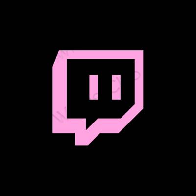 Естетичні Twitch значки програм