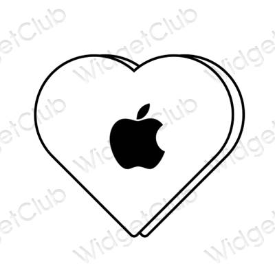 نمادهای برنامه زیباشناسی Apple Store